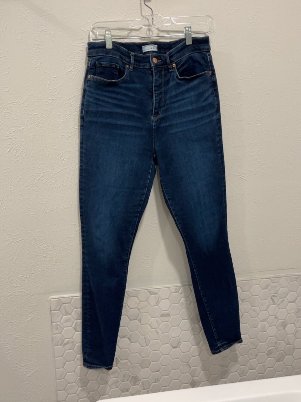 Title: LOFT The Jegging High Rise Skinny Jeans Dark Wash Size 30/10 - NEVER WORN